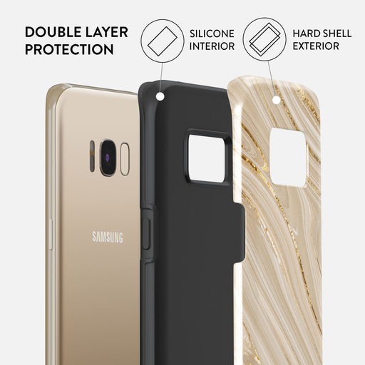 Full Glam - Beige Samsung Galaxy S8 Case 6