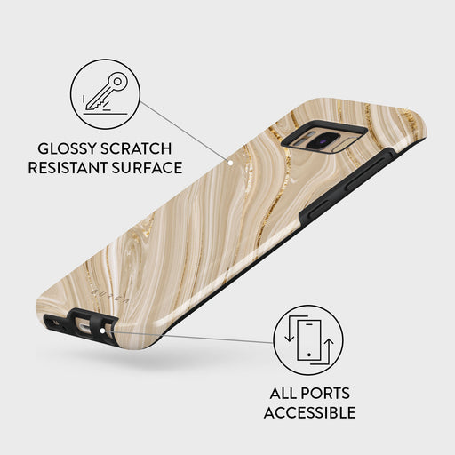 Full Glam - Beige Samsung Galaxy S8 Case 7
