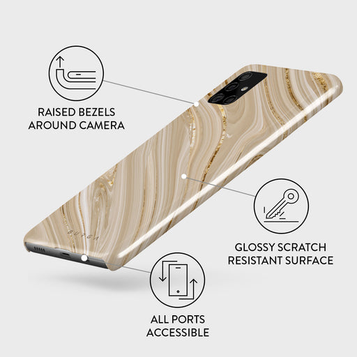 Full Glam - Beige Samsung Galaxy A71 4G Case 3
