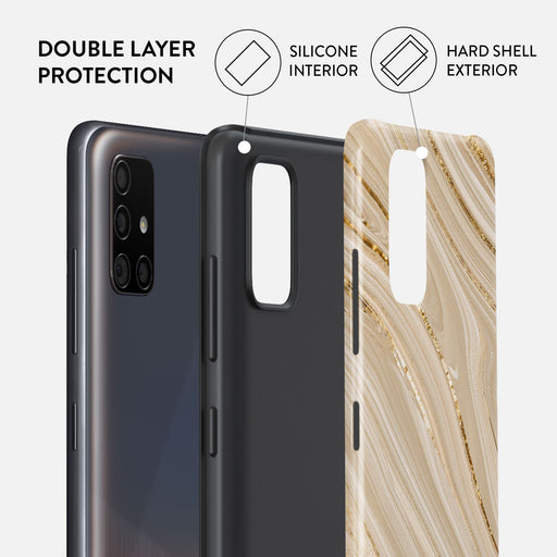 Full Glam - Beige Samsung Galaxy A71 4G Case 6