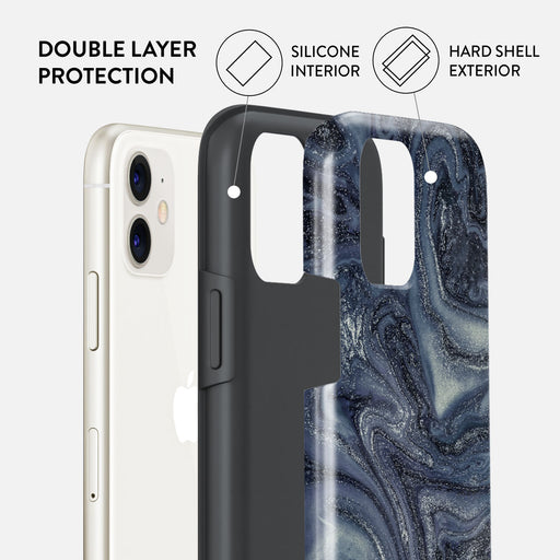 Navy Trench - Blue iPhone 11 Case 6