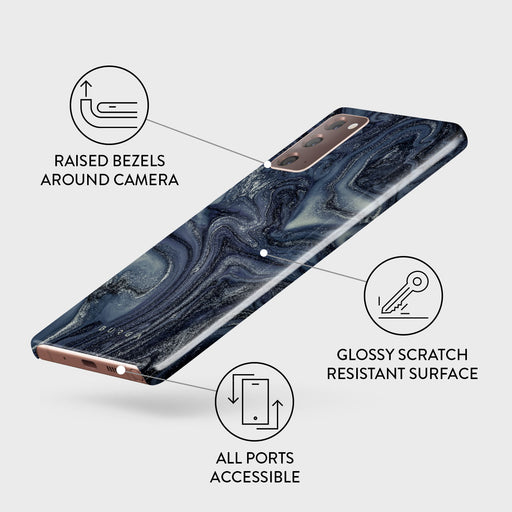 Navy Trench - Blue Samsung Galaxy Note 20 4G / 5G Case 3
