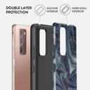 Navy Trench - Blue Samsung Galaxy Note 20 4G / 5G Case 6