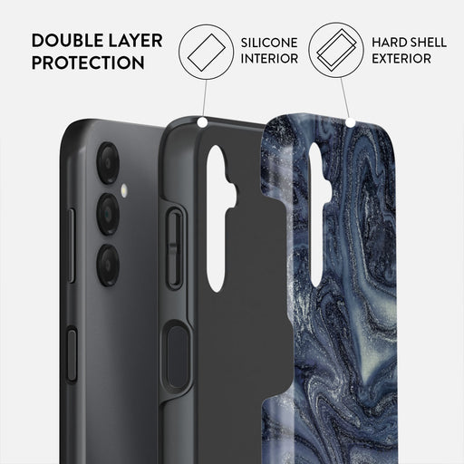 Navy Trench - Blue Samsung Galaxy A14 5G Case 2