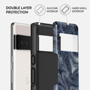Navy Trench - Blue Google Pixel 6 Pro Case 2