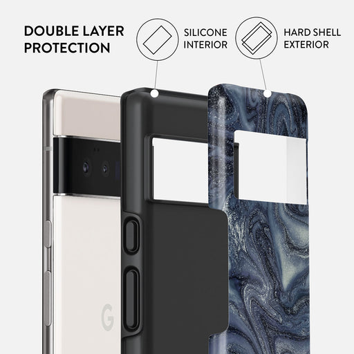 Navy Trench - Blue Google Pixel 6 Pro Case 2