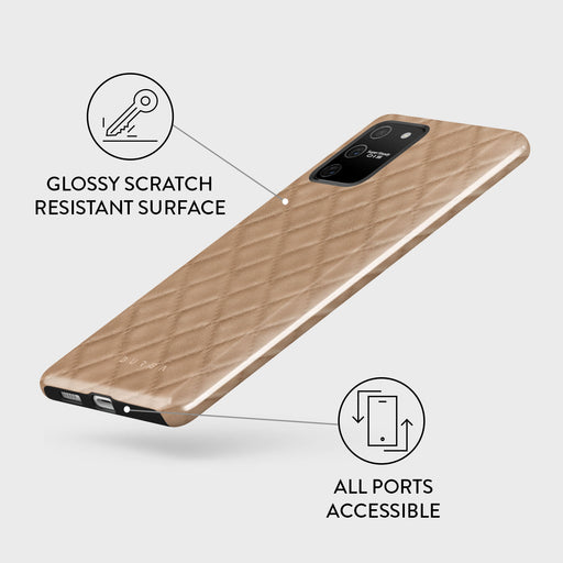 Simply Cream - Quilted Samsung Galaxy S10 Lite Case 7