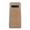 Simply Cream - Quilted Samsung Galaxy S10 Plus Case 1
