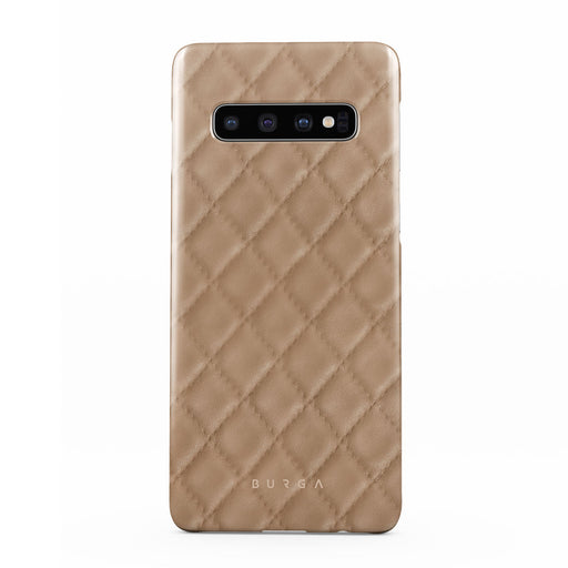 Simply Cream - Quilted Samsung Galaxy S10 Plus Case 1