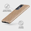 Simply Cream - Quilted Xiaomi 12 Pro Case 3