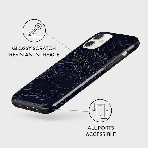 Drifting Shores - Line Art iPhone 11 Case 7
