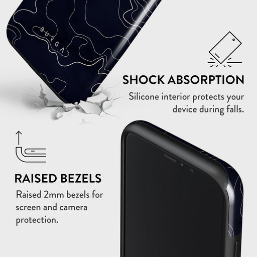 Drifting Shores - Line Art iPhone 11 Case 8