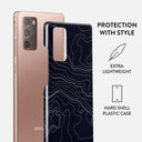 Drifting Shores - Line Art Samsung Galaxy Note 20 4G / 5G Case 2