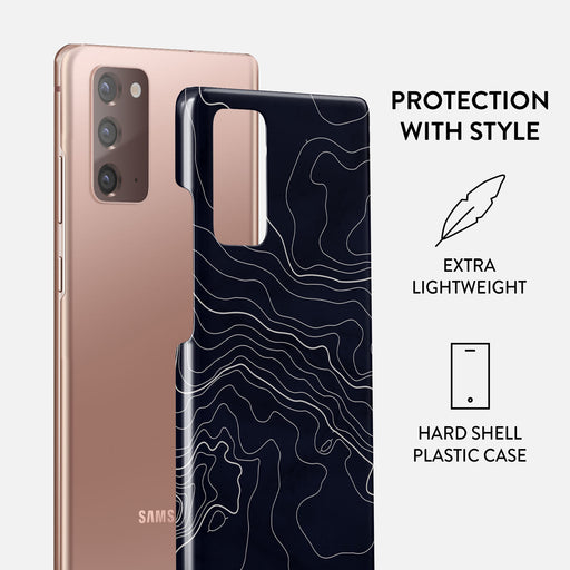 Drifting Shores - Line Art Samsung Galaxy Note 20 4G / 5G Case 2
