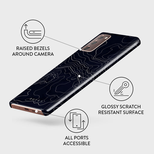 Drifting Shores - Line Art Samsung Galaxy Note 20 4G / 5G Case 3