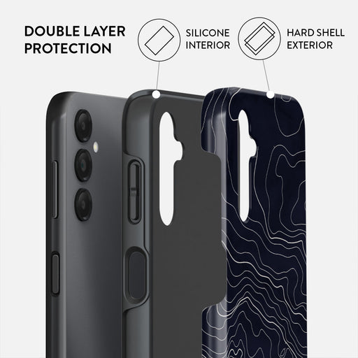 Drifting Shores - Line Art Samsung Galaxy A14 5G Case 2