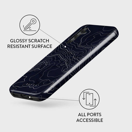 Drifting Shores - Line Art Samsung Galaxy A14 5G Case 3
