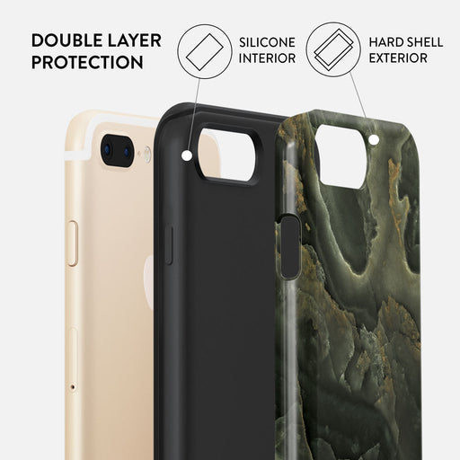 Misty Forest - Green Marble iPhone 7 Plus / 8 Plus Case 6