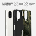 Misty Forest - Green Marble Samsung Galaxy A12 4G Case 6