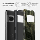Misty Forest - Green Marble Google Pixel 7 Pro Case 2