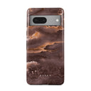 Fire Wood - Brown Marble Google Pixel 7a Case 1