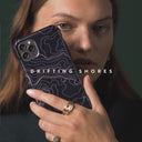 Drifting Shores - Line Art iPhone 11 Case 16