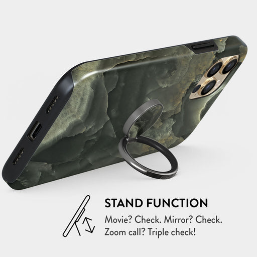 Misty Forest - Green Marble Ring Holder 4