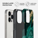 Emerald Pool - Elegant iPhone 13 Pro Case 6