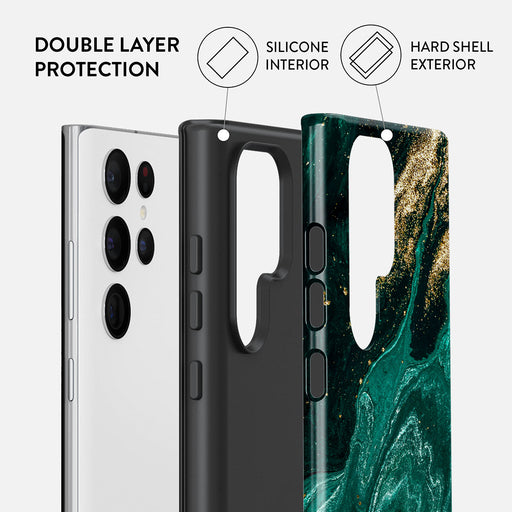 Emerald Pool - Elegant Samsung Galaxy S22 Ultra Case 6