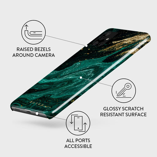 Emerald Pool - Elegant Samsung Galaxy A71 4G Case 3