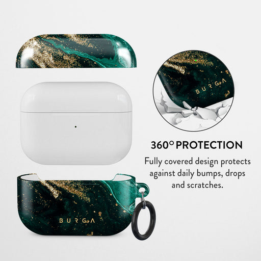 Emerald Pool Elegant Apple Airpods Pro Case Cover BURGA