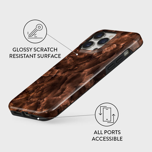 Toasted Chestnut - Brown iPhone 14 Pro Max Case 7