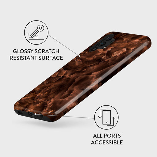 Toasted Chestnut - Brown Samsung Galaxy A32 5G Case 3