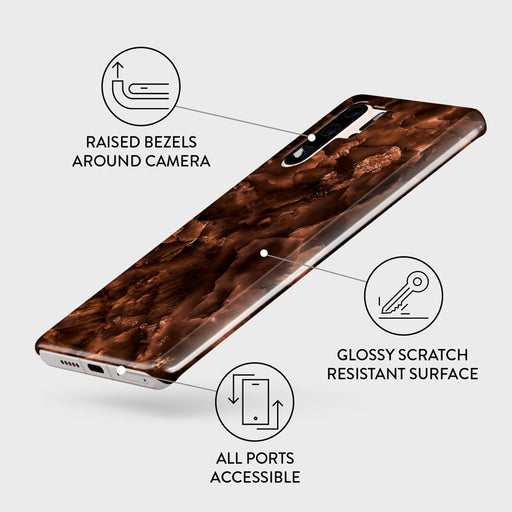 Toasted Chestnut - Brown Huawei P30 Pro Case 3