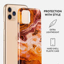 Pumpkin Spice - Orange iPhone 11 Pro Max Case 2