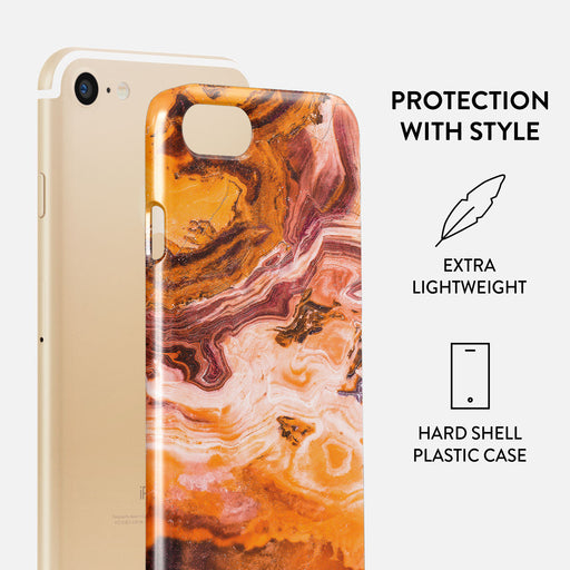Pumpkin Spice Orange iPhone SE (2020) Case BURGA