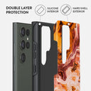 Pumpkin Spice - Orange Samsung Galaxy S23 Ultra Case 6