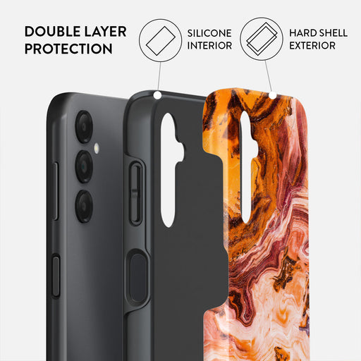 Pumpkin Spice - Orange Samsung Galaxy A14 5G Case 2