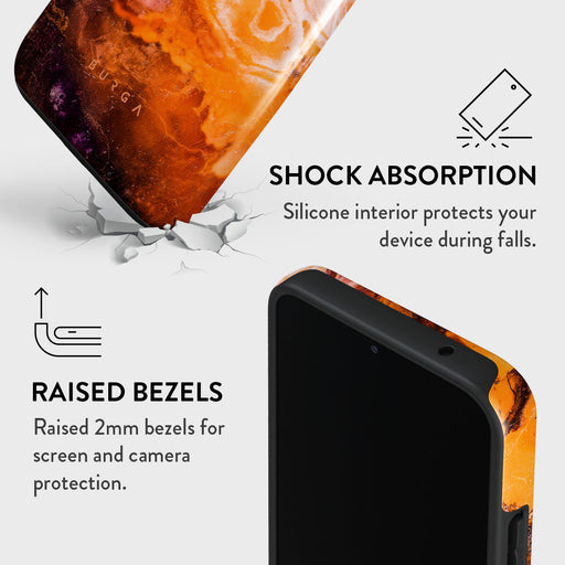 Pumpkin Spice - Orange Samsung Galaxy A34 Case 4