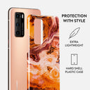 Pumpkin Spice - Orange Huawei P40 Case 2