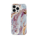 Frozen Leaves - Cute Marble iPhone 13 Pro Max Case 5