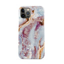 Frozen Leaves - Cute Marble iPhone 12 Pro Max Case