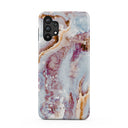 Frozen Leaves - Cute Marble Samsung Galaxy A32 5G Case 1