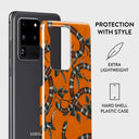 Bitter Apricot - Snake Samsung Galaxy S20 Ultra 4G / 5G Case 2
