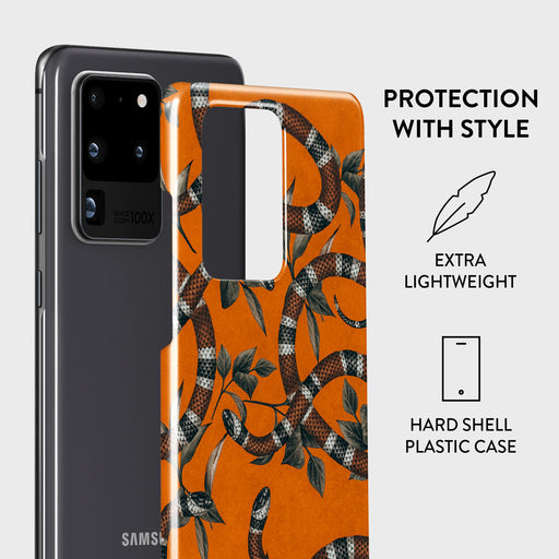 Bitter Apricot - Snake Samsung Galaxy S20 Ultra 4G / 5G Case 2