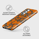 Bitter Apricot - Snake Samsung Galaxy A33 Case 3