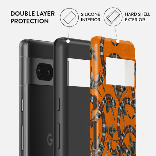 Bitter Apricot - Snake Google Pixel 7a Case 2