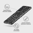 Night Sky - Dotted Samsung Galaxy S21 Ultra Case 3