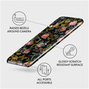Bloomy Garden - Vintage Samsung Galaxy A70 Case 3