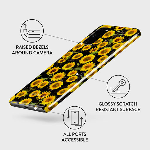 Sunflower Glimmer - Samsung Galaxy S20 Plus 4G / 5G Case 3